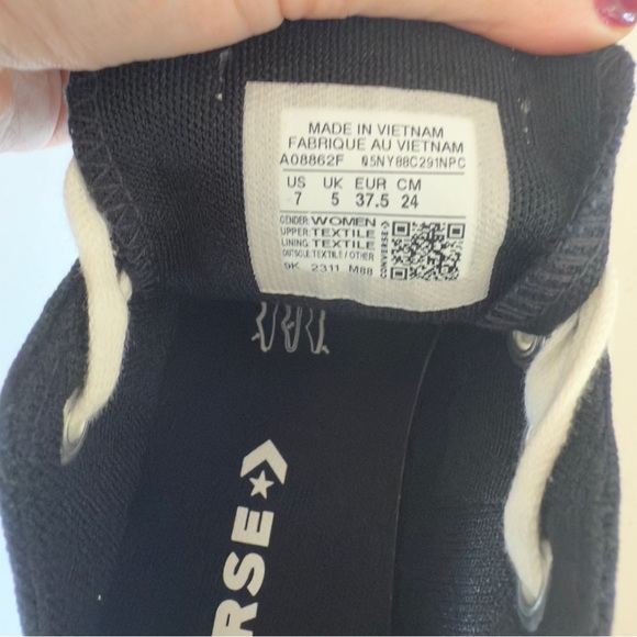 Converse Chuck Taylor All Star Lift Platform Sneakers black cherry New Size: 7M - Picture 6 of 6